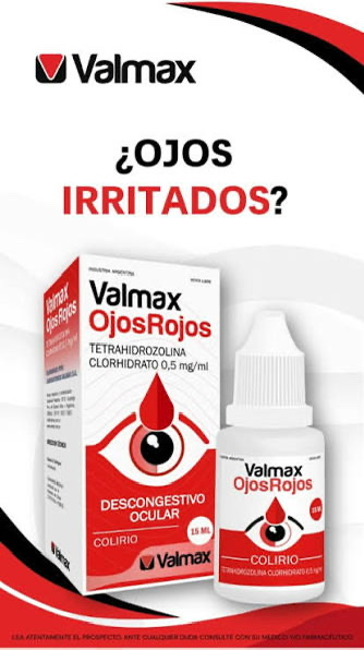 Gotas P/Ojos Rojos