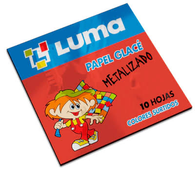 Papel Glase Metalizado