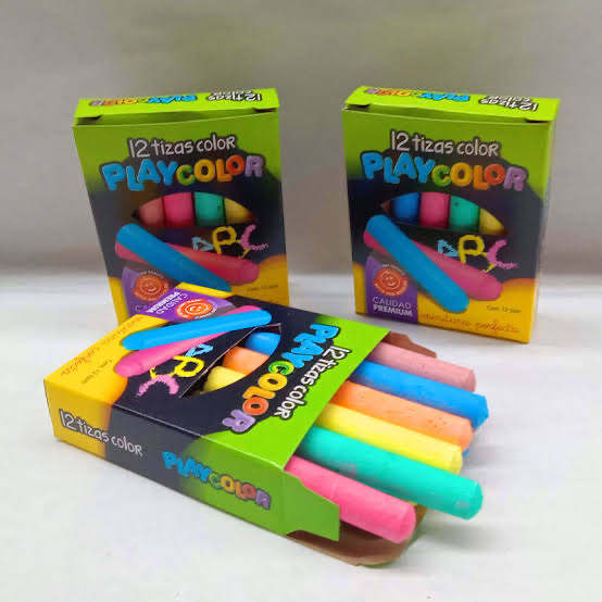 Tizas Color x12