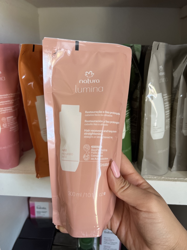 Repuesto shampo lumina liso prolongado