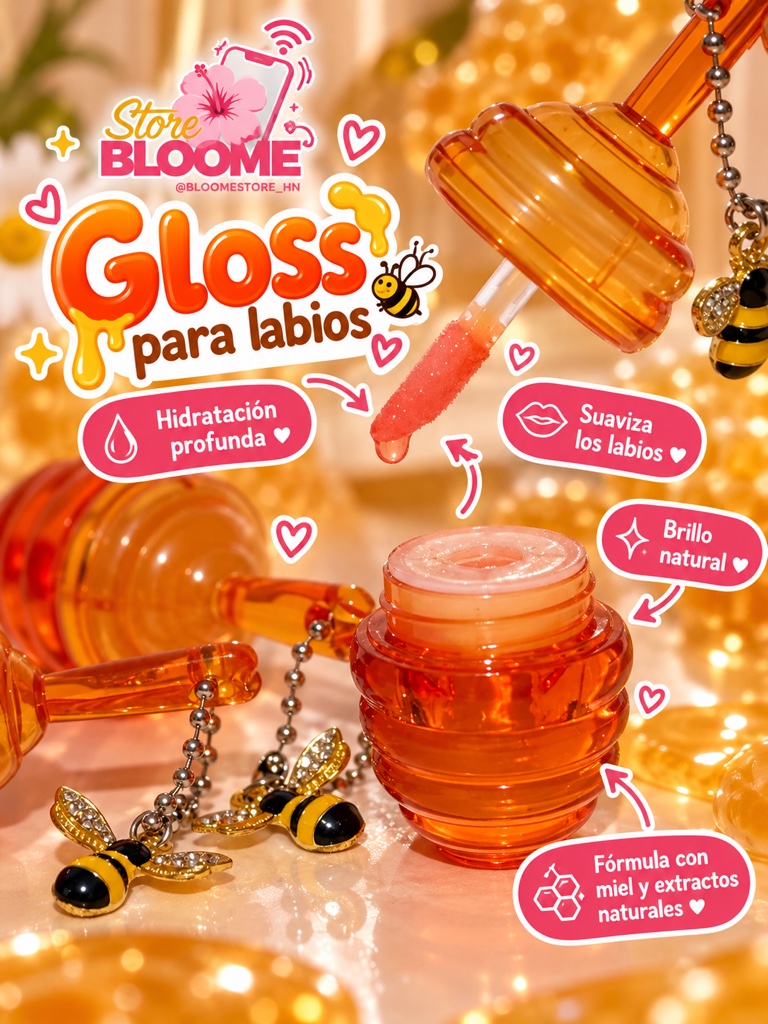 Gloss panal de abejita