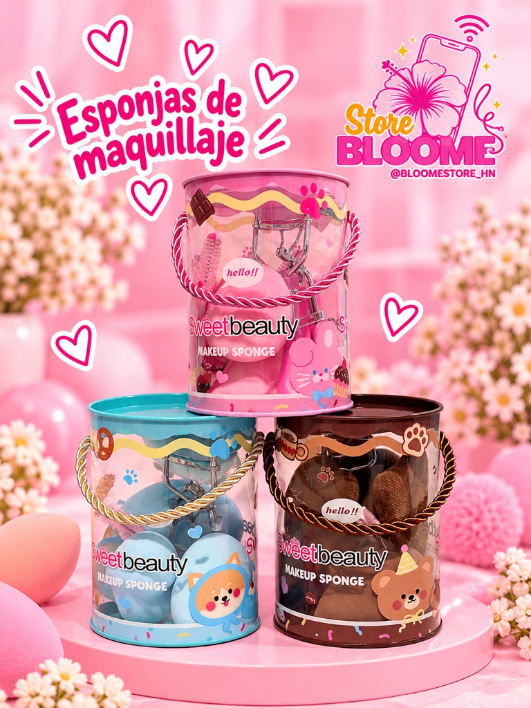 Set de accesorios de maquillaje