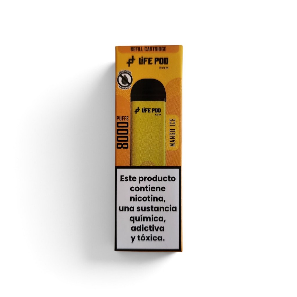 Life Pod Refill 8K - Mango Ice