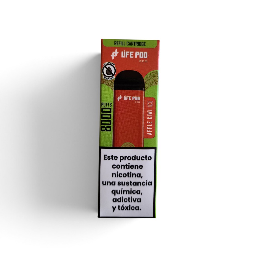 Life Pod Refill 8K - Apple Kiwi Ice