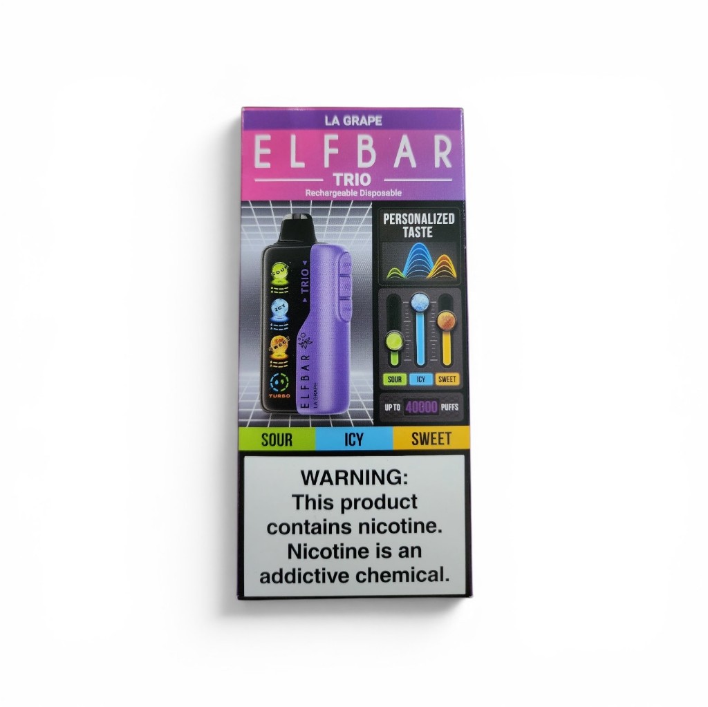 Elfbar Trio - LA Grape 40K