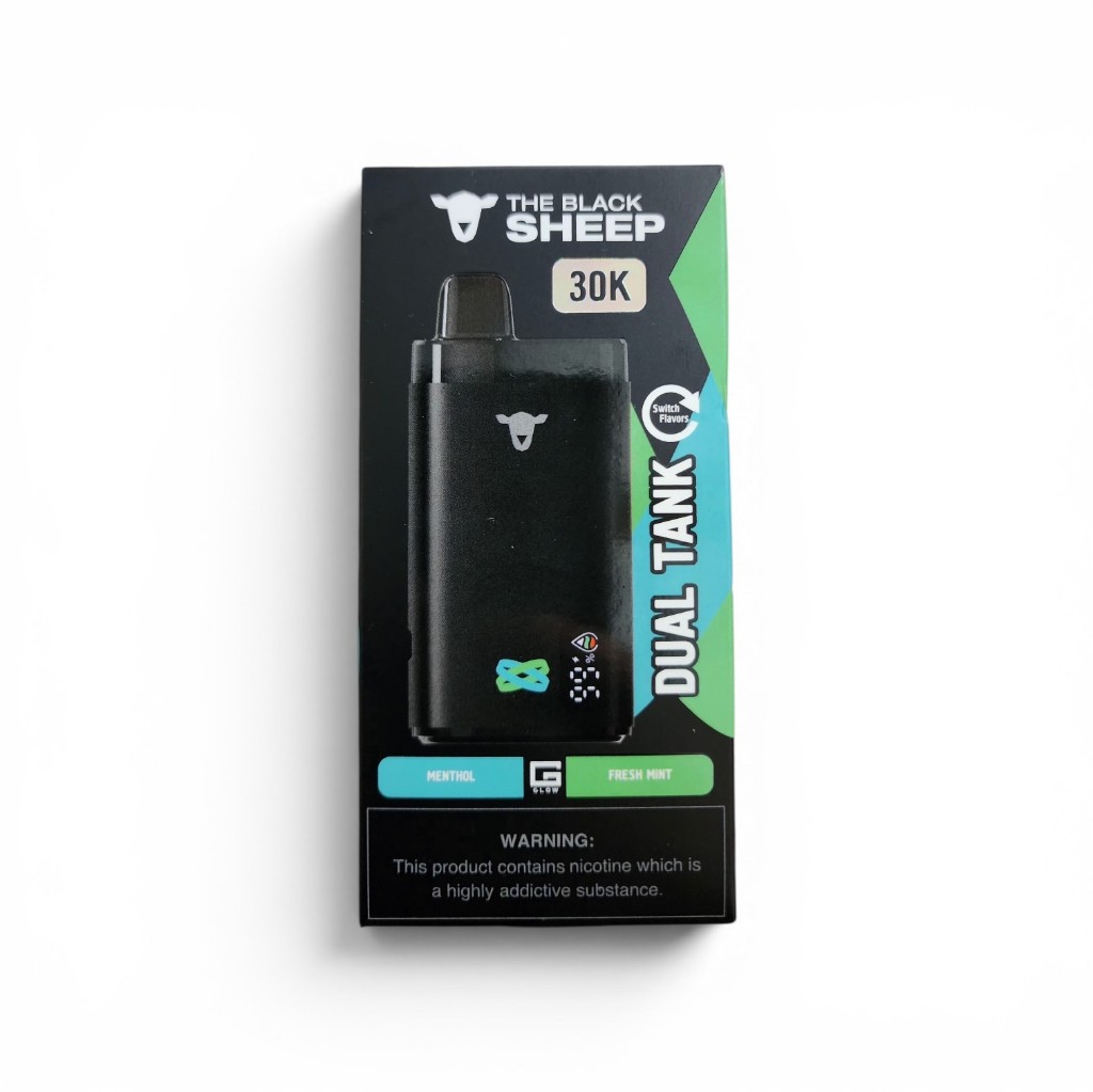 Black Sheep Dual Tank - Menthol / Fresh Mint 30K