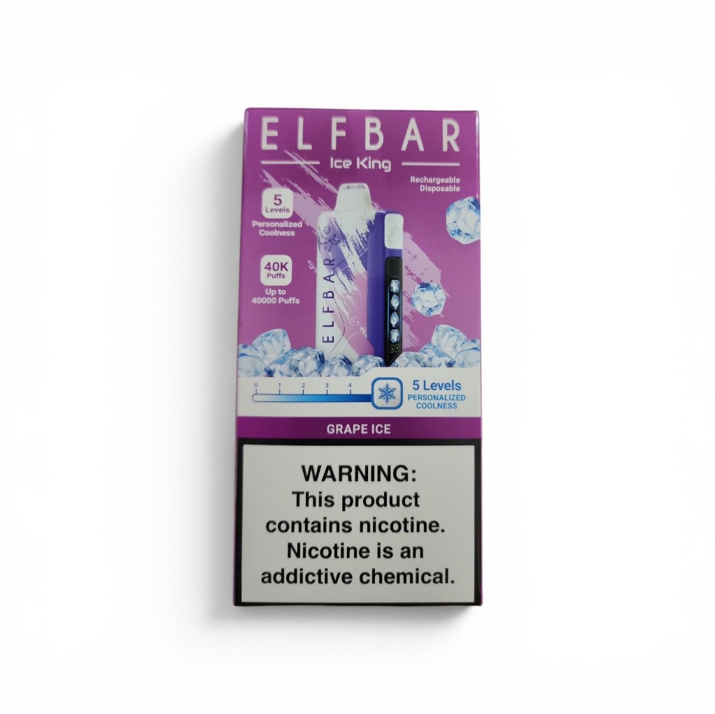 Elfbar Ice King - Grape Ice 40K