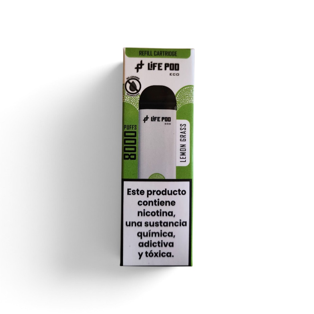 Life Pod Refill 8K  - Lemon Grass