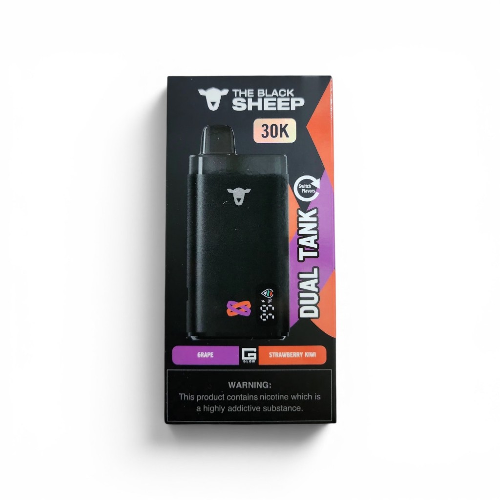 Black Sheep Dual Tank - Grape / Strawberry Kiwi 30K