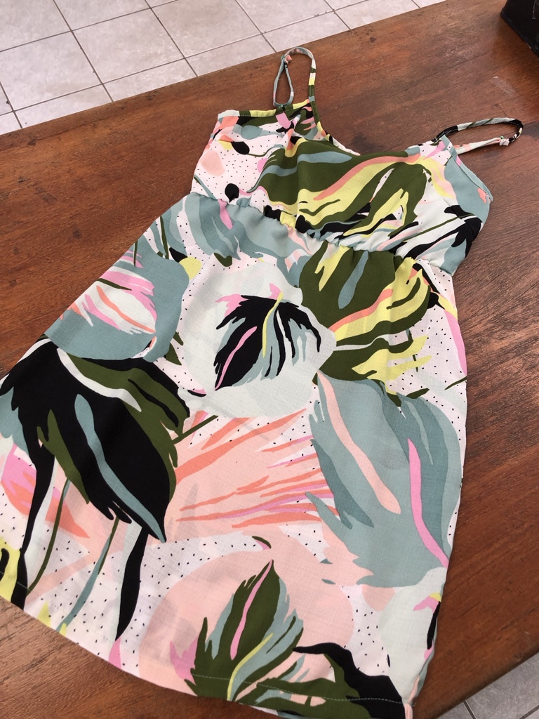 Vestido estampado floral