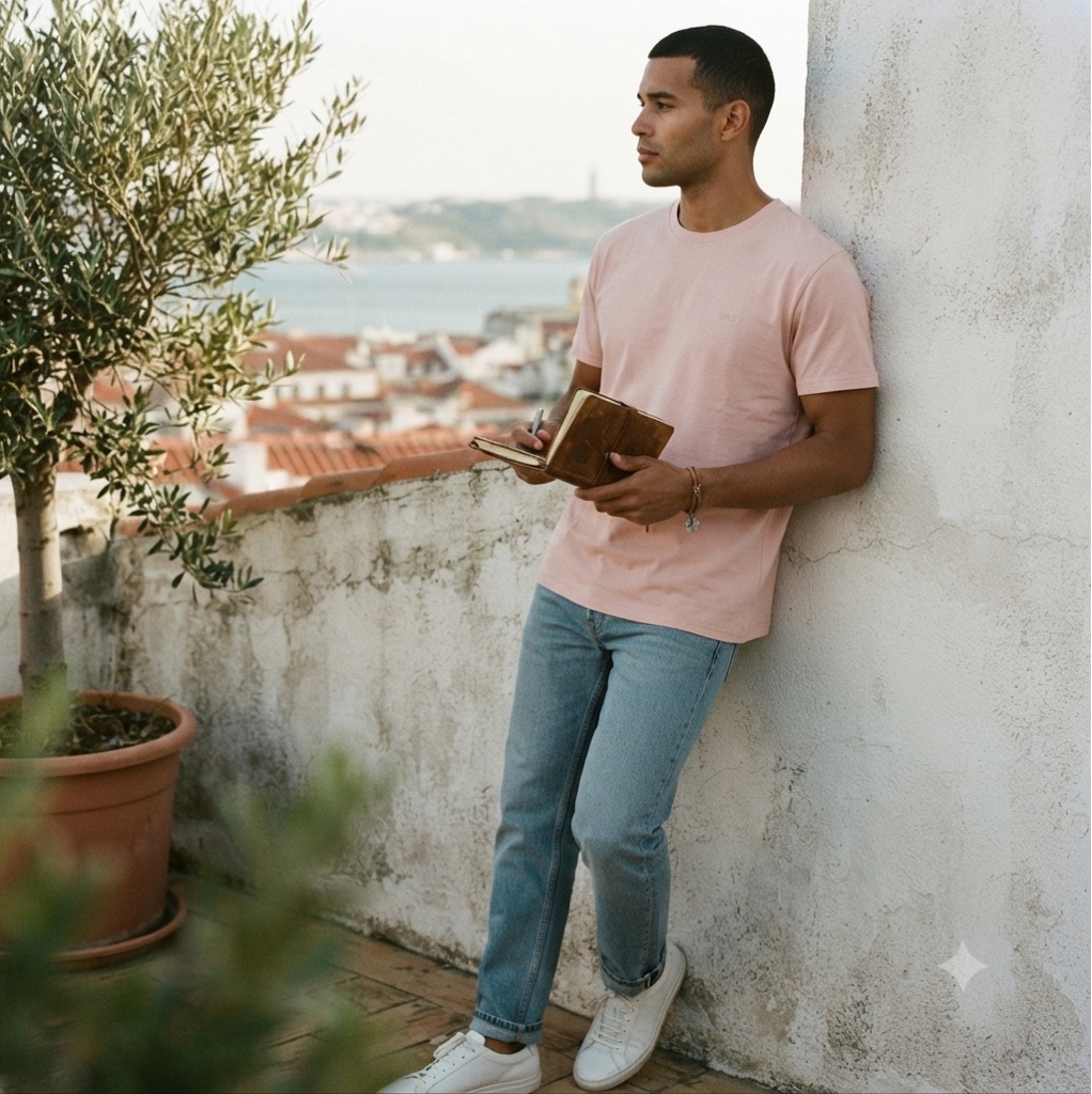 T.shirt coral lisa