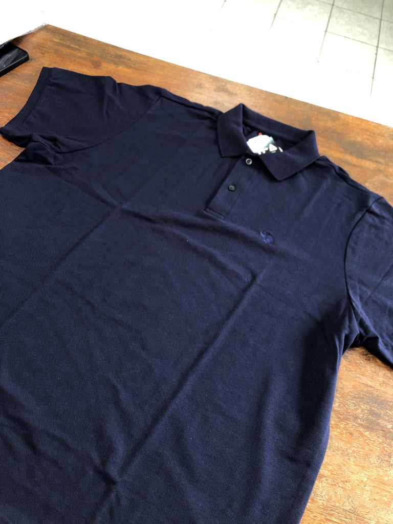 Gola polo azul marinho