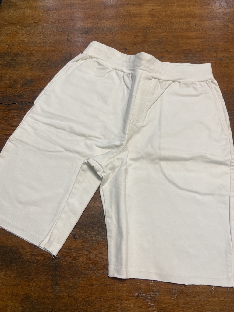Bermuda moletom branca