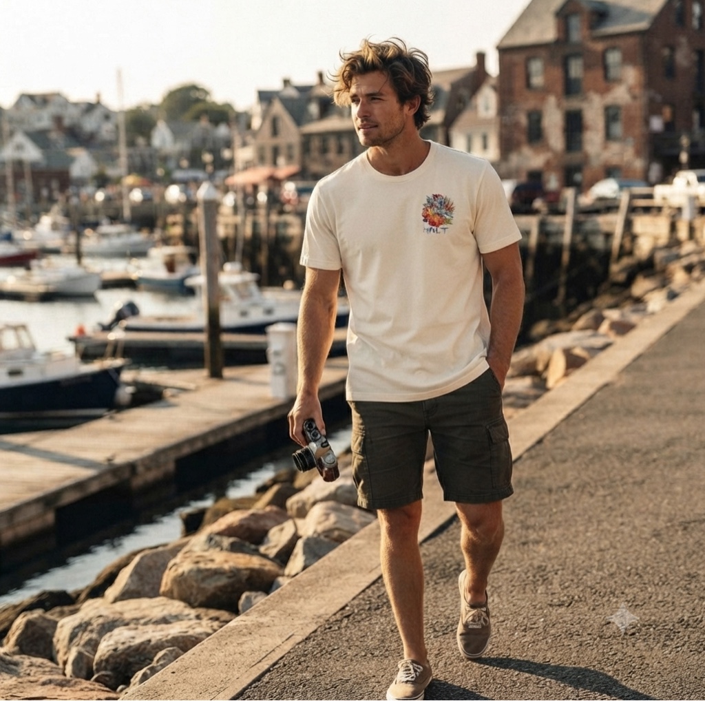T.shirt off estampa floral