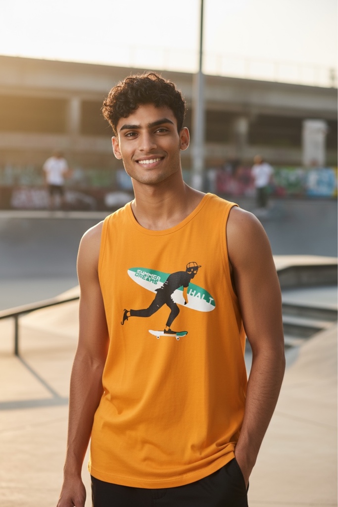 Regata laranja skate
