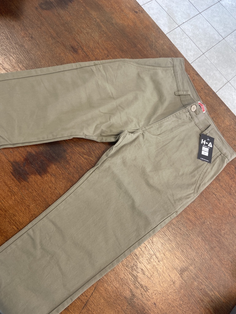 Calça alfaiataria verde claro masculina