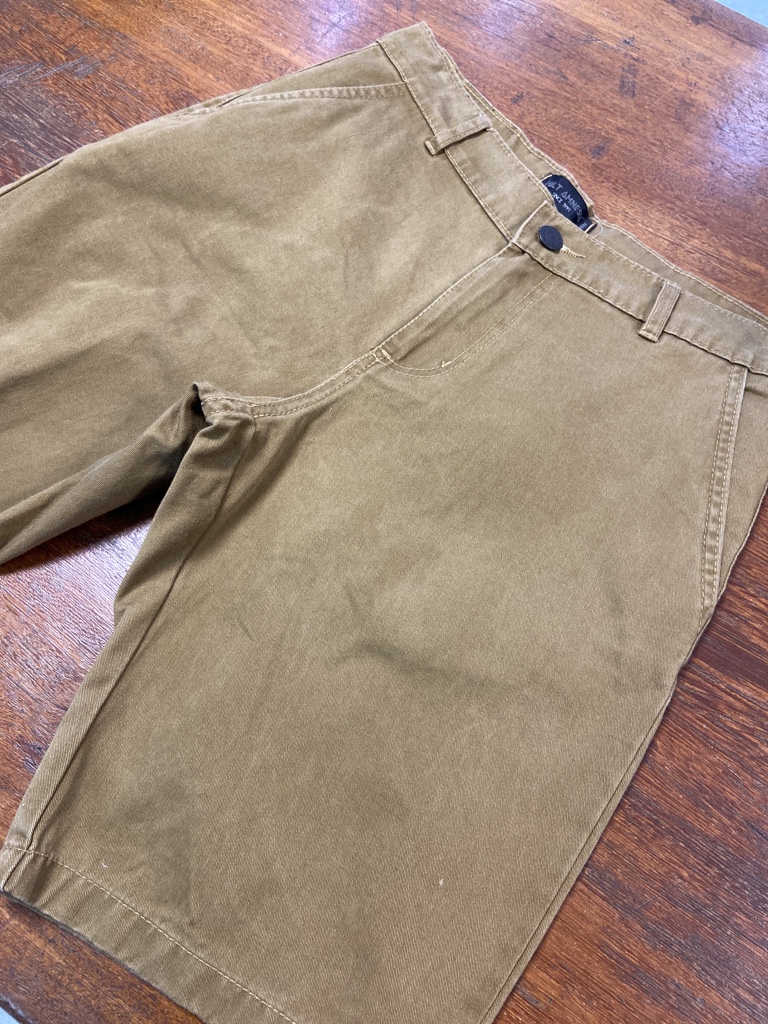 Bermuda jeans caramelo
