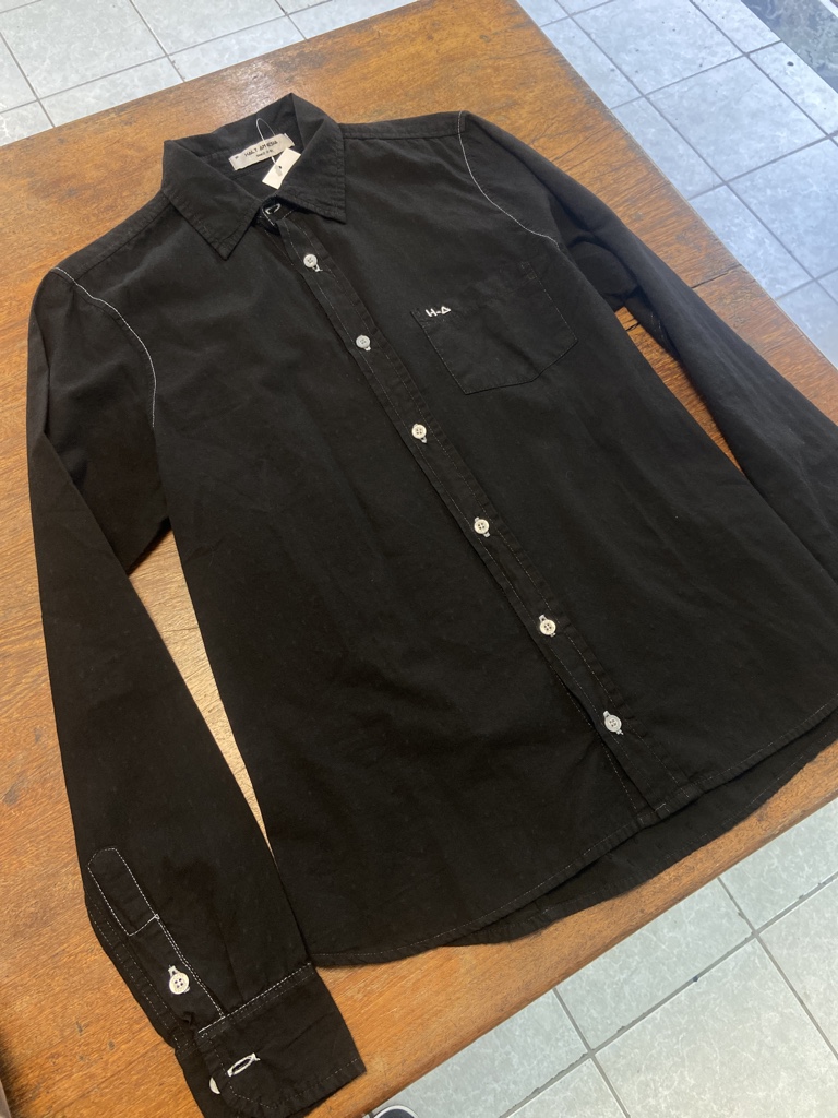 Camisa social feminina preta