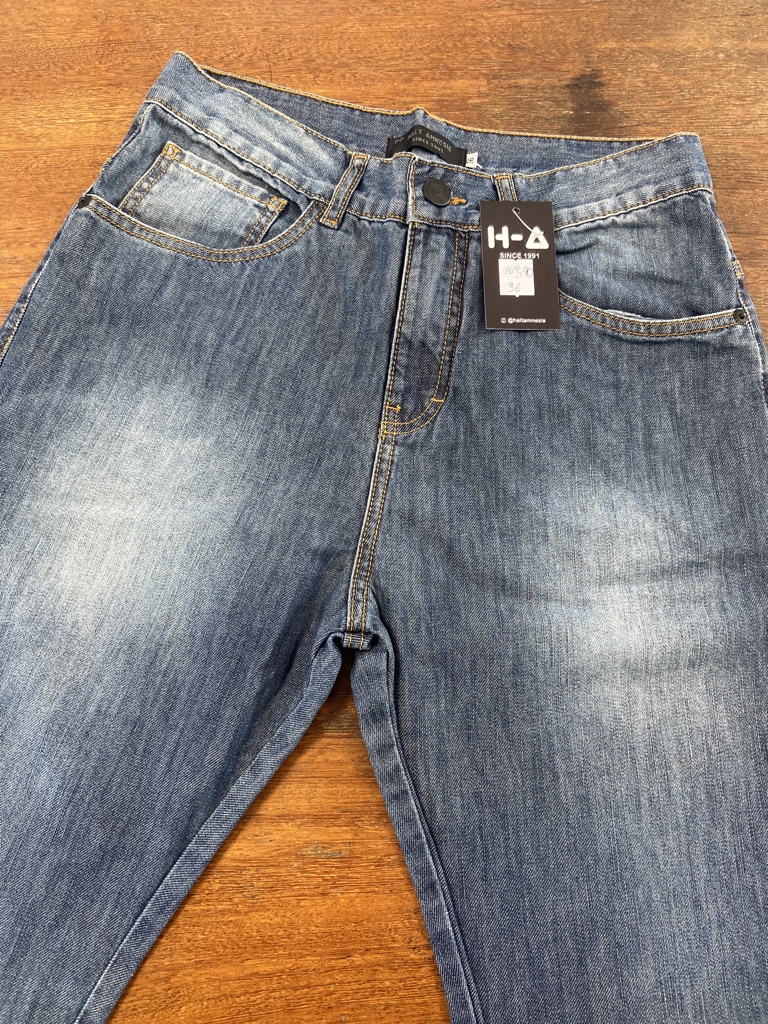 Calça jeans azul escuro masculina