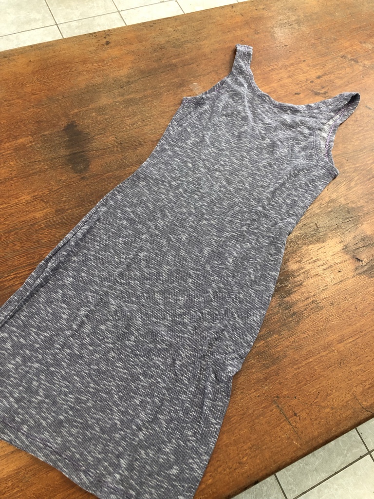 Vestido roxo claro