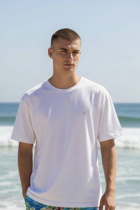 T.shirt branca lisa