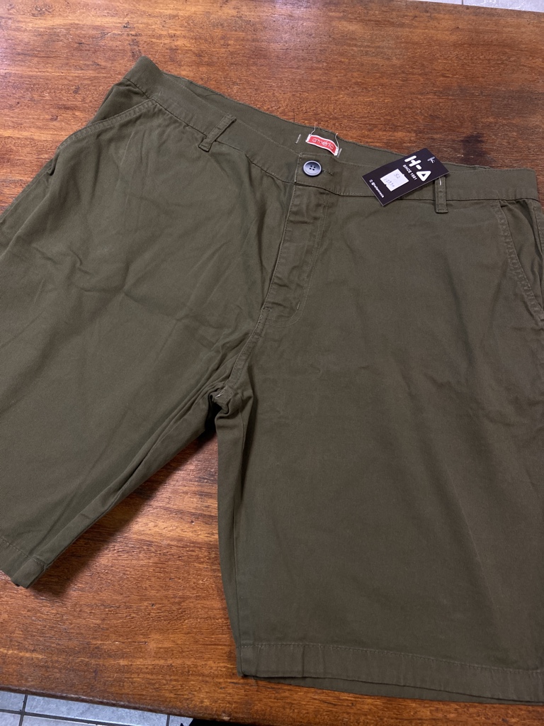 Bermuda jeans verde