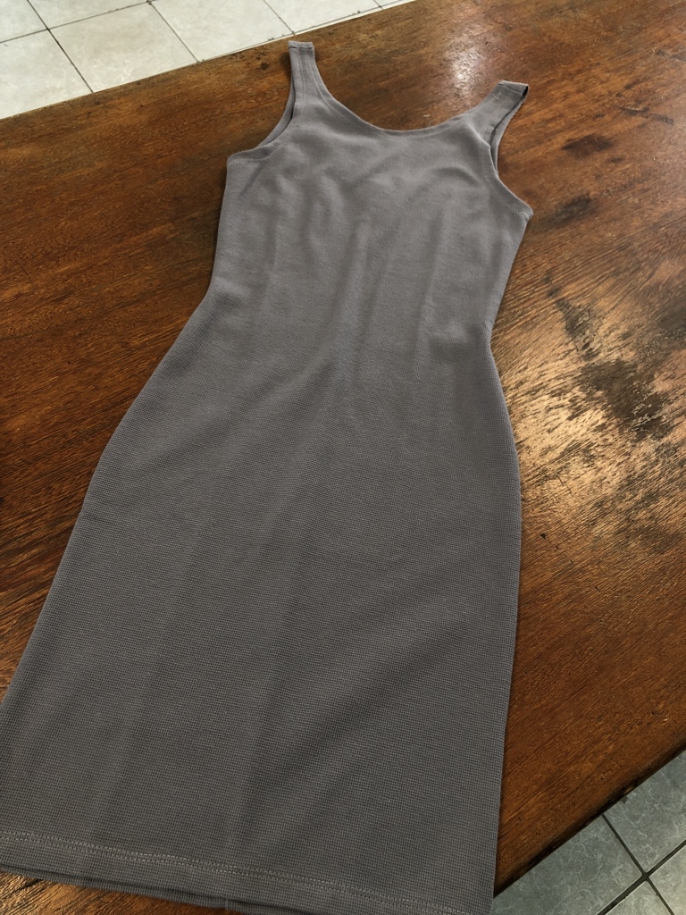Vestido cinza