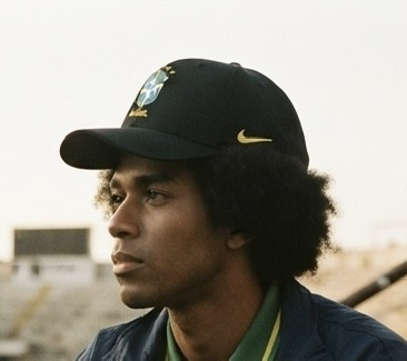 Boné preto Brasil Nike