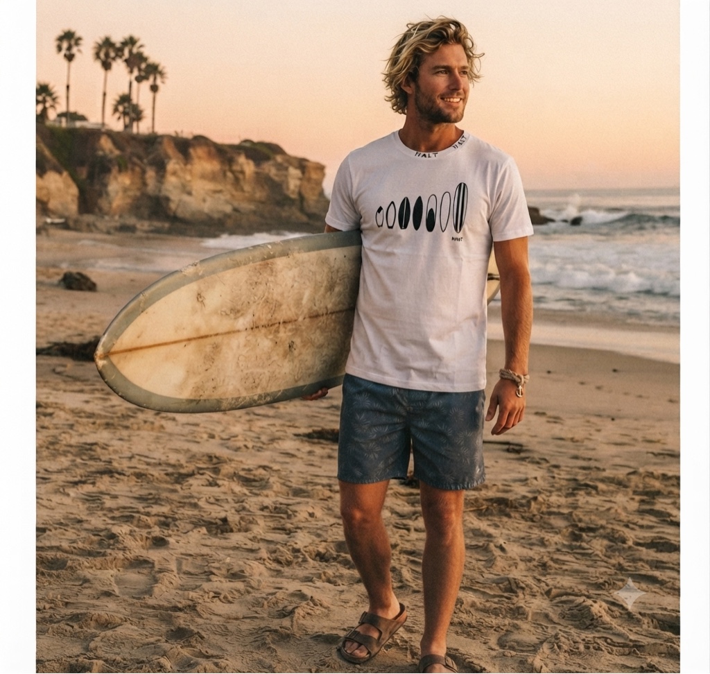T.shirt branca prancha