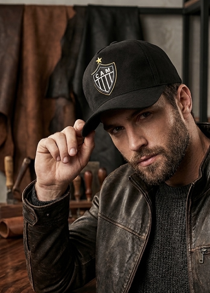 Boné preto Atlético Mineiro
