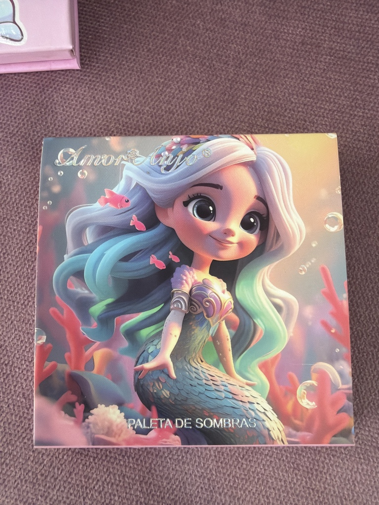 paleta sombras infantil sirena