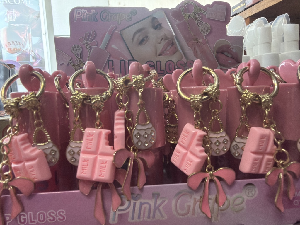 Lip Gloss con llavero