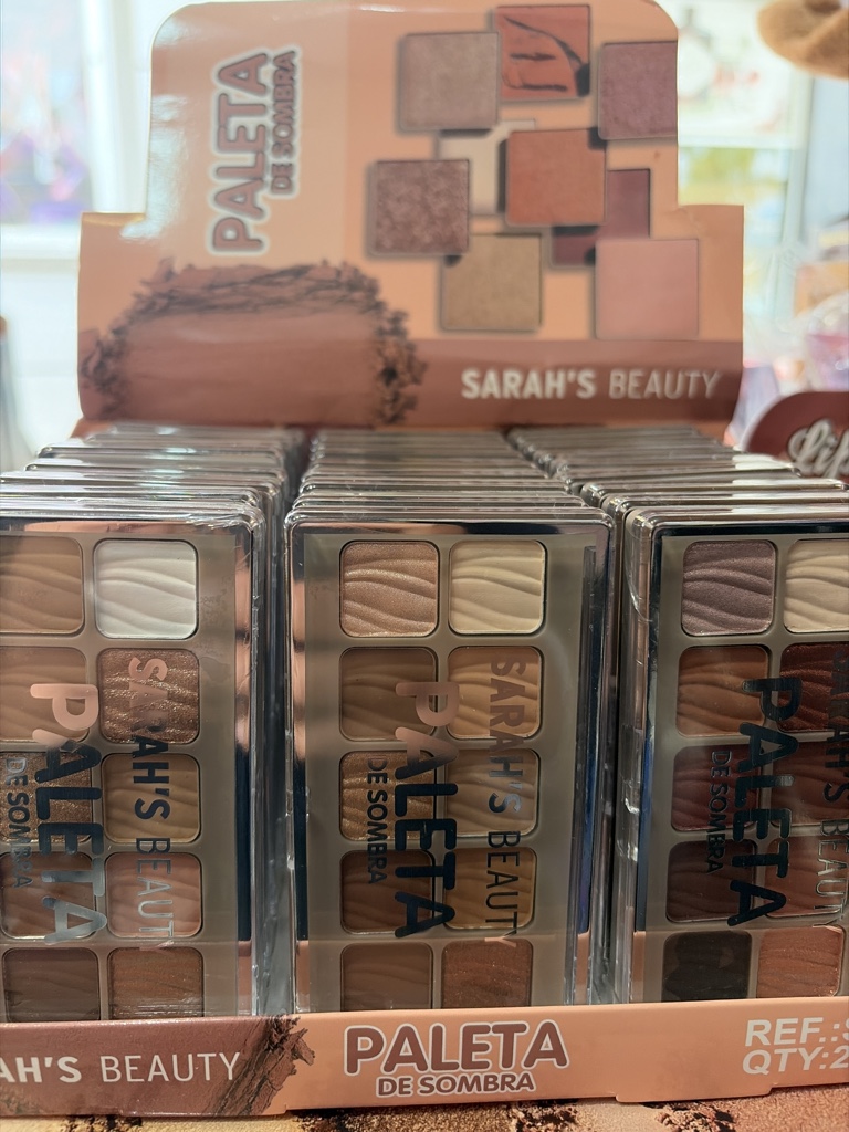 Paleta de sombra con 10 tonos
