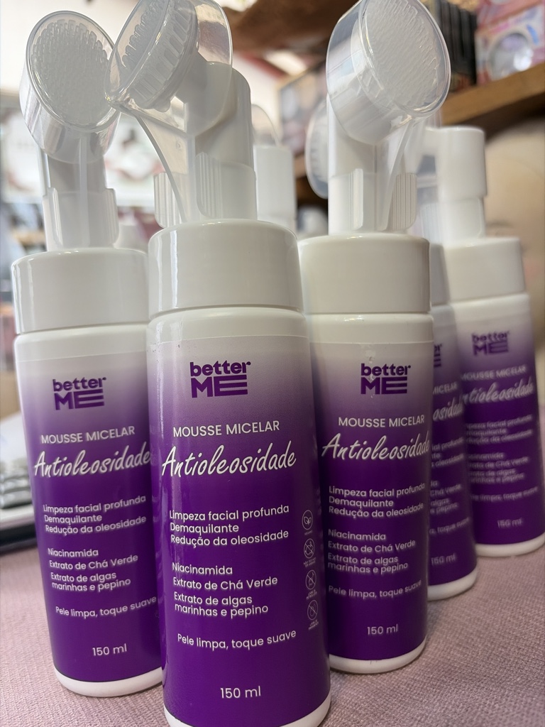 Mousse de limpieza facial Antioleosidad