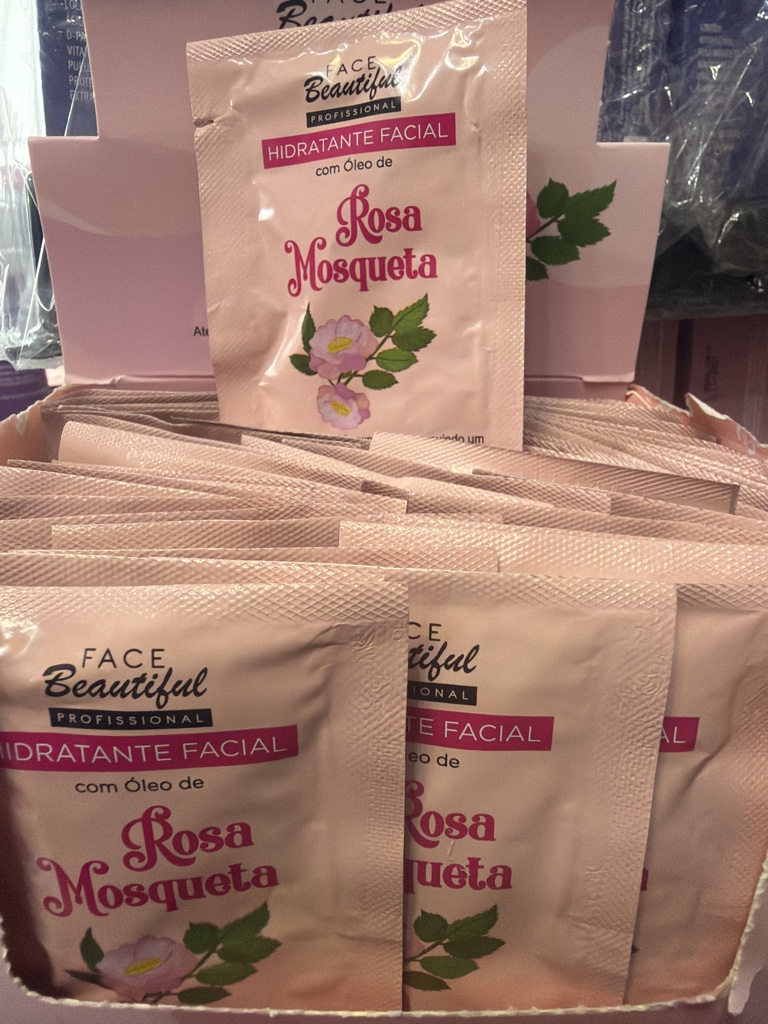 Hidratante facial con aceite de rosa mosqueta