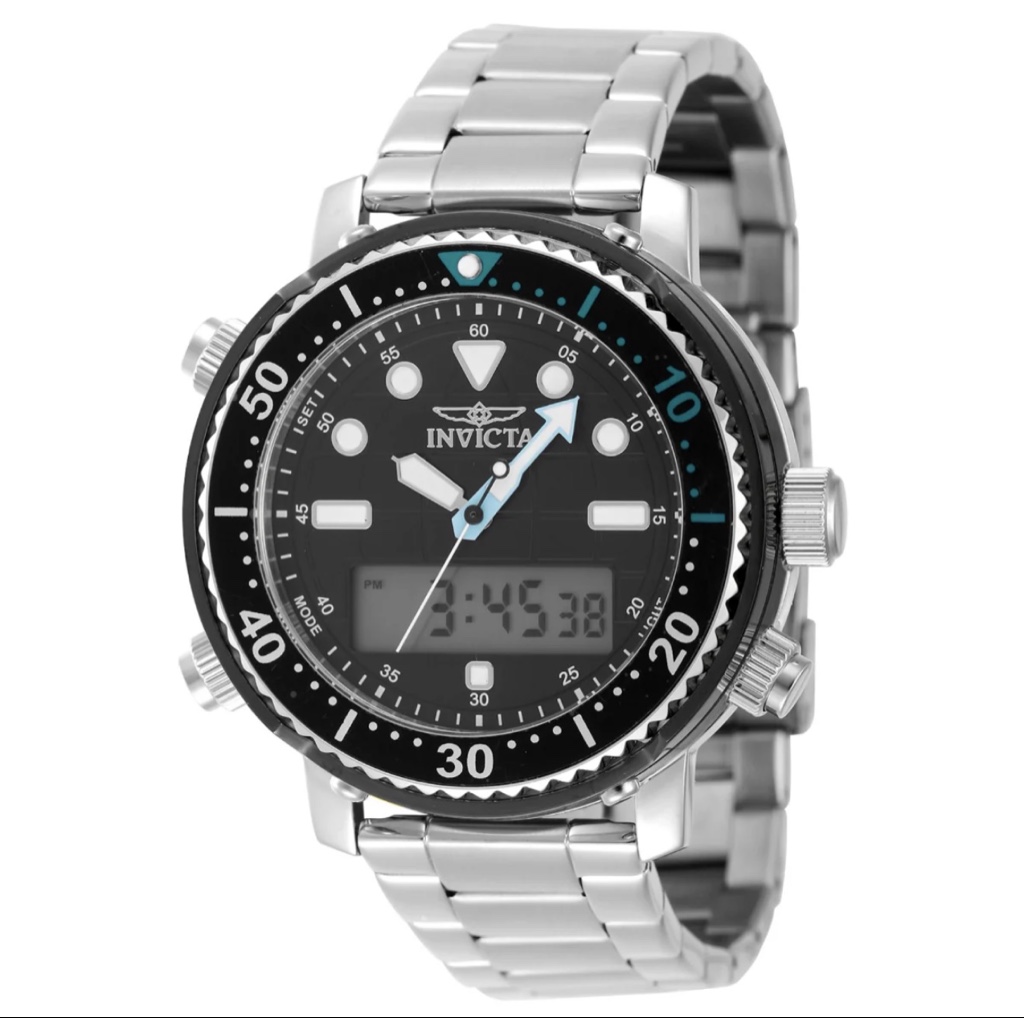 Invicta Pro Diver DigiQuartz Men's Watch - 46mm