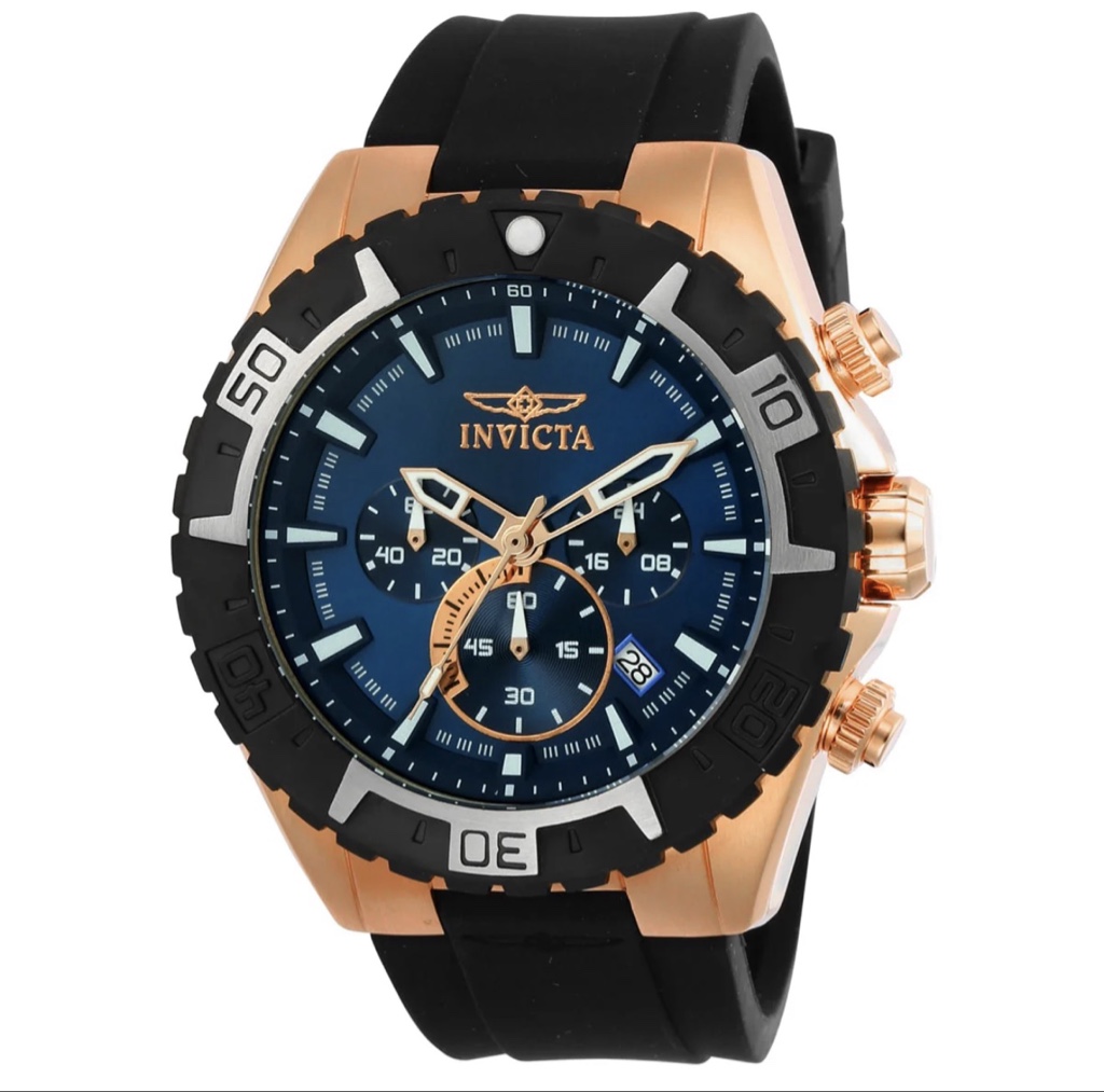 Invicta Aviator Propel Men's Watch - 49mm. Black