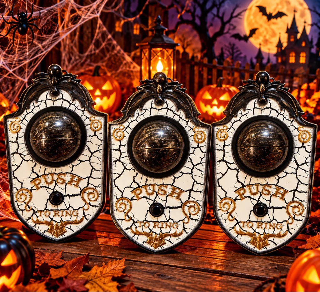 Timbre de ojo Halloween