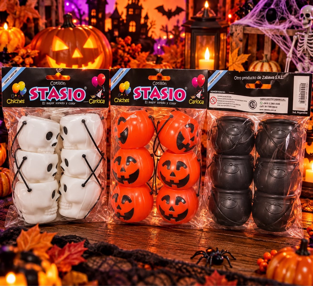 Mini potecitos Halloween