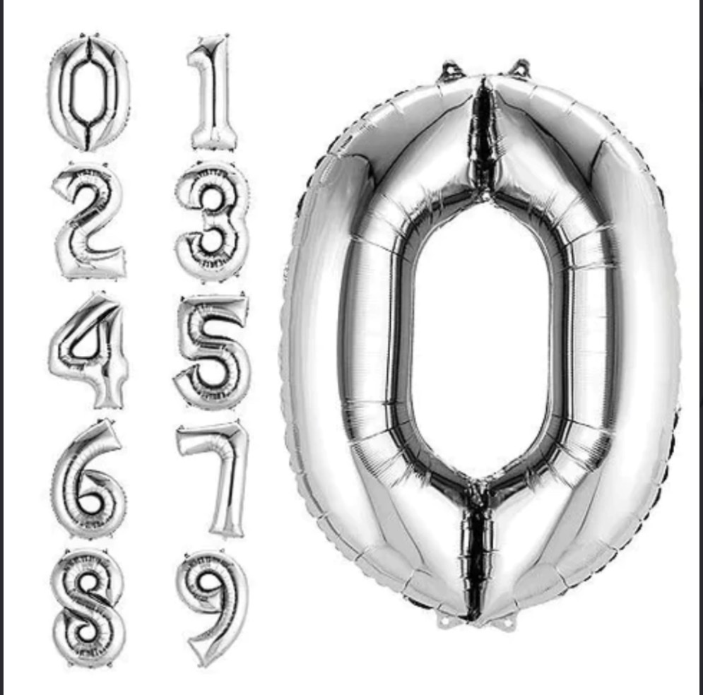 Globo numero 40cm