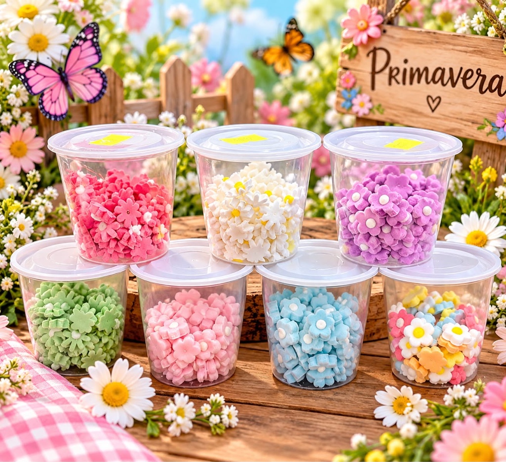 Flores decorativas Primavera