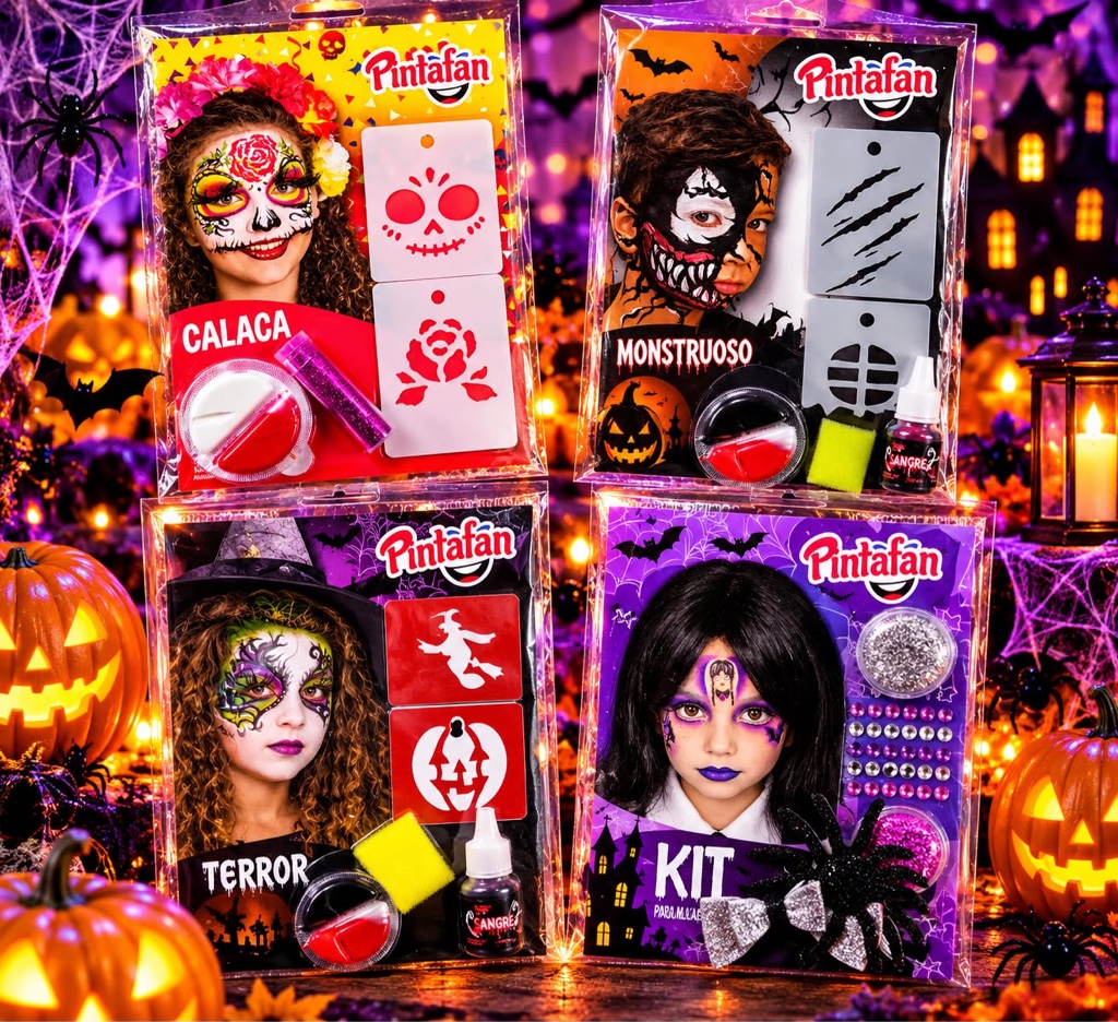 Pintafan kit maquillaje Halloween