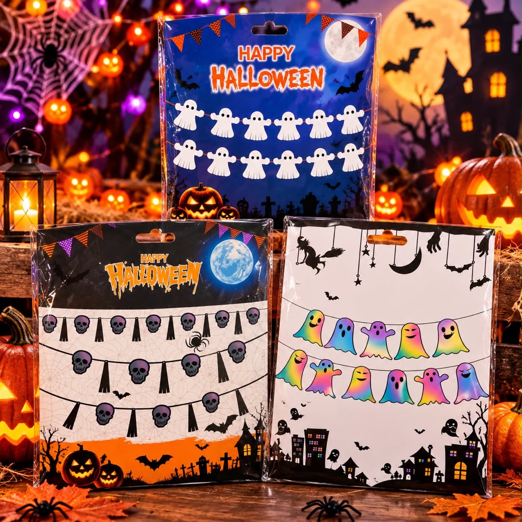 Guirnaldas Halloween surtidas