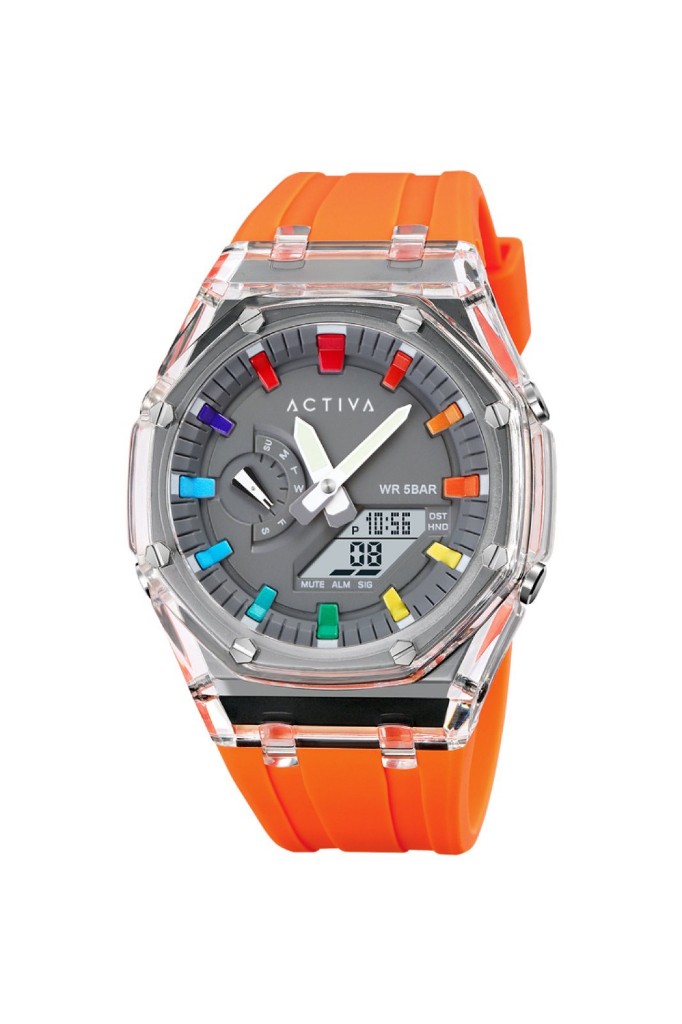 ACTIVA reloj naranja