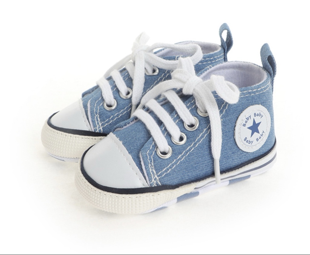 Zapatos converse azules
