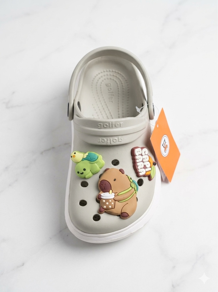 Crocs capibara gris