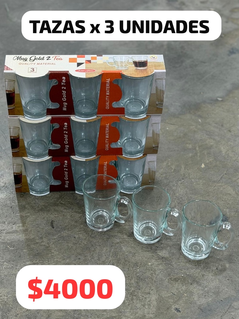 SET X3 TAZAS CAFÉ