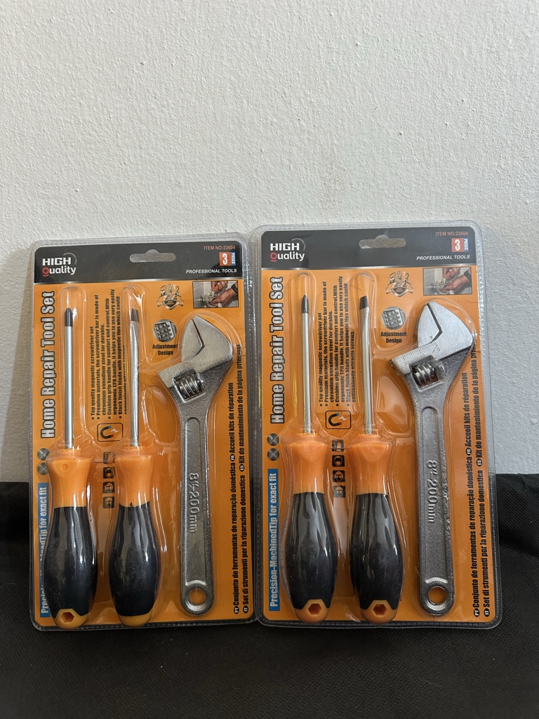 SET DESTORNILLADORES+LLAVE INGLESA