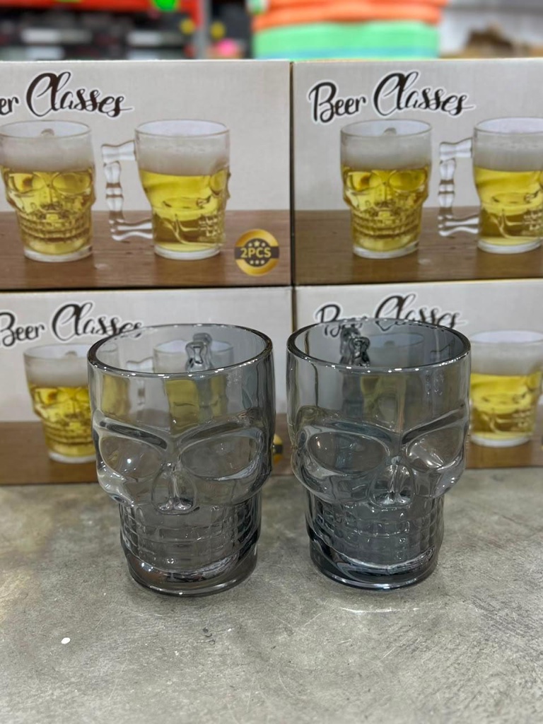 SET X2  VASOS CALAVERA