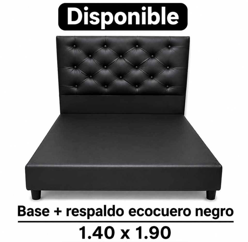 BASE + RESPALDO ECO CUERO